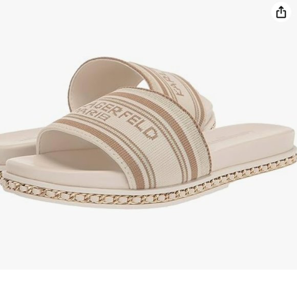 Karl Lagerfeld Shoes - Karl Lagerfeld Bijou Slide Sandal